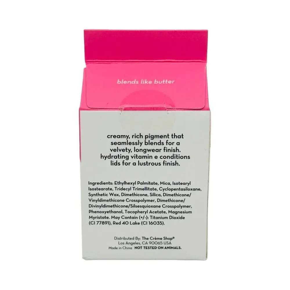 The Crème Shop Crème Eyeshadow - 0.11 oz / 3.2g - Fruit Tart - Set of Two